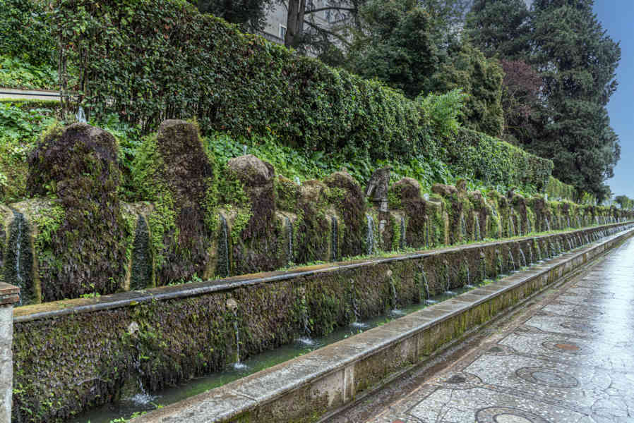 Italia - Tivoli 61 - Villa del Este - Viale delle Cento Fontane.jpg